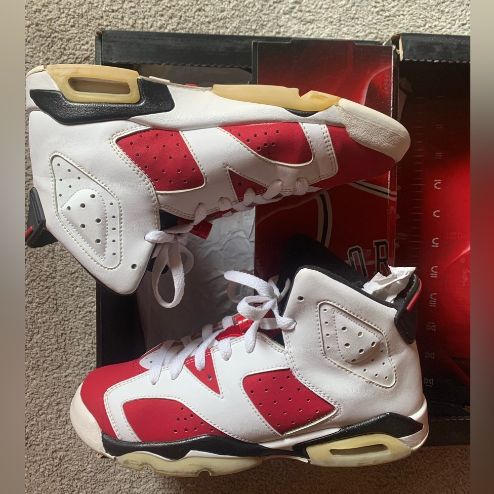 Jordan carmines 6’s